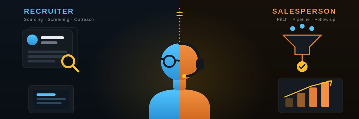The founding recruiter is the second salesperson at your startup